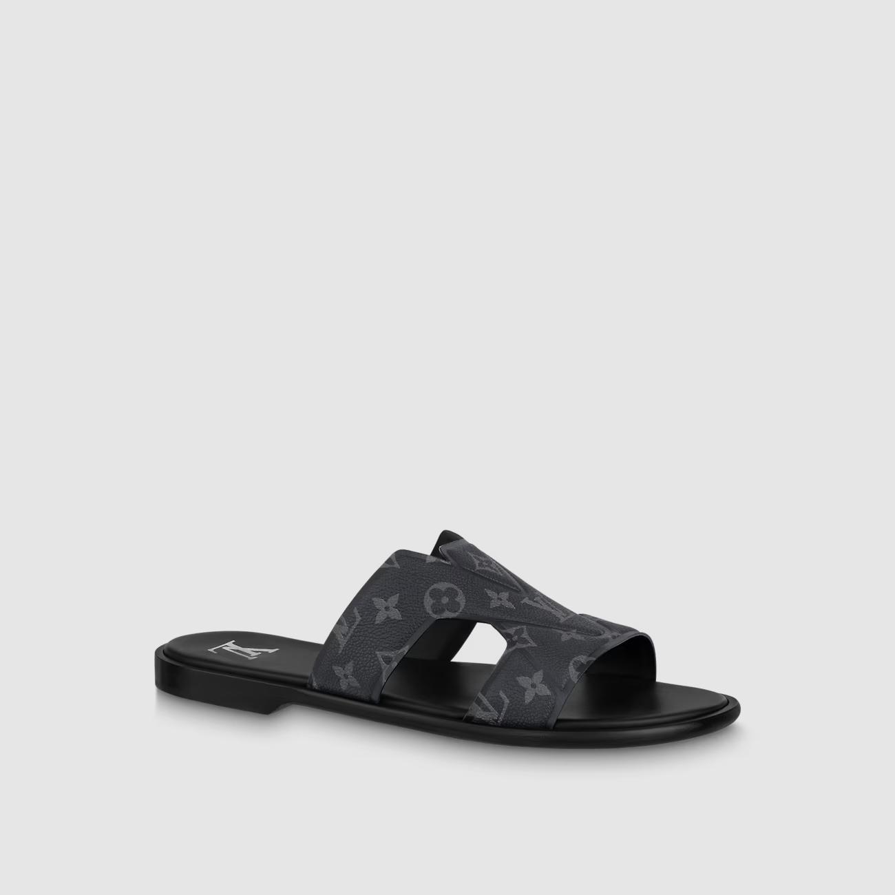 Dép Louis Vuitton Oasis Mule Nam Monogram Eclipse